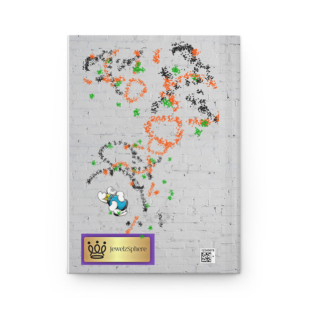 Graffiti Financial Goals Journal - Hardcover 2024 Journal