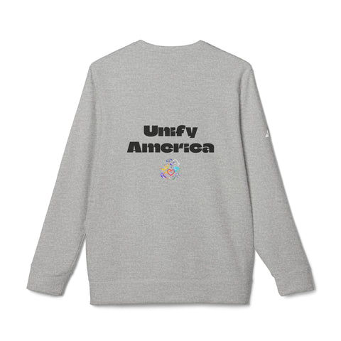 adidas Unisex Fleece Crewneck Sweatshirt - Unify America