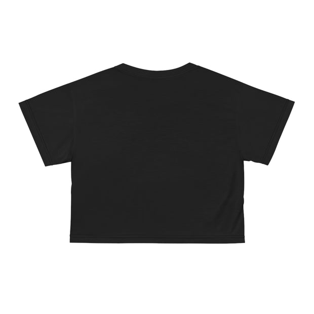 Maximized Content Crop Tee BLK