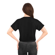 Maximized Content Crop Tee BLK