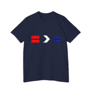 Unisex - Equal Greater Than Divided - Short-Sleeve Jersey T-Shirt