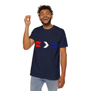 Unisex - Equal Greater Than Divided - Short-Sleeve Jersey T-Shirt