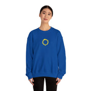 Sunflower 'Maximum Content' Crewneck Sweatshirt — Cozy Embroidered Chest Stitching