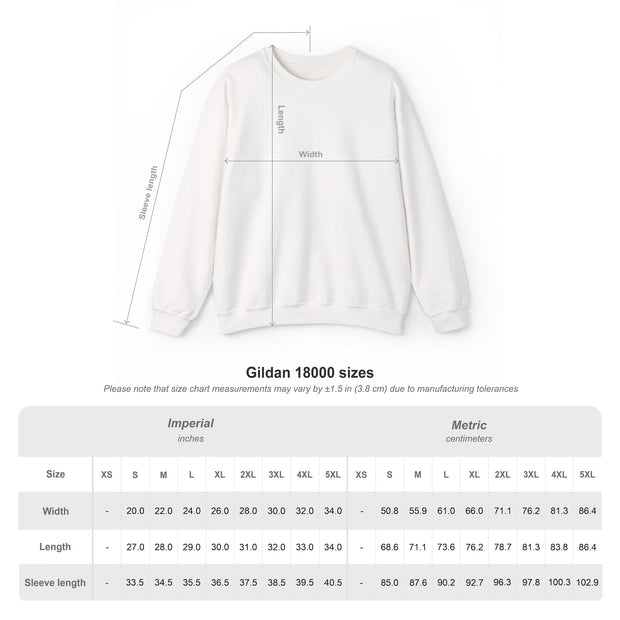Social Media Maximum Content Crewneck Sweatshirt - Gold Typography Design