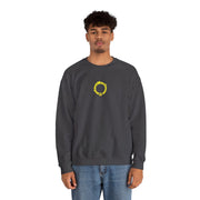 Sunflower 'Maximum Content' Crewneck Sweatshirt — Cozy Embroidered Chest Stitching