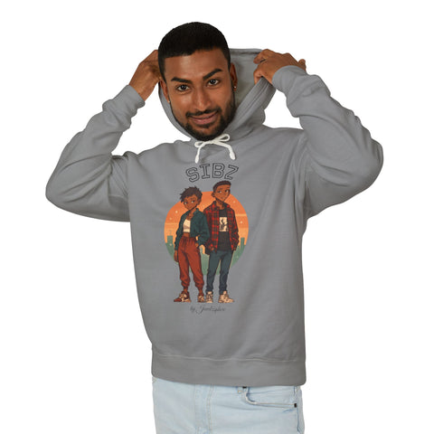 Hooded Sweatshirt SIBZ - Siblings Power Teen Baddies by Jewelsphere