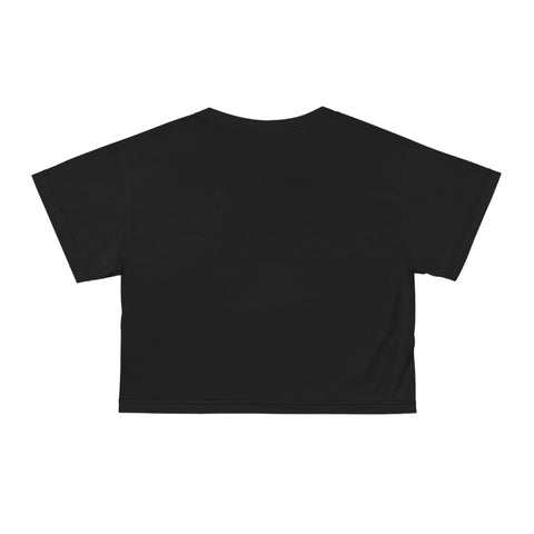 Maximized Content Crop Tee BLK