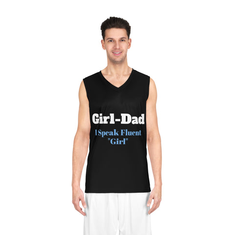 Girl Dad Basketball Jersey