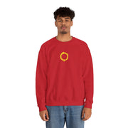 Sunflower 'Maximum Content' Crewneck Sweatshirt — Cozy Embroidered Chest Stitching