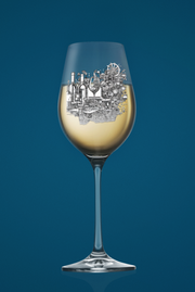 Wine Glass Engraved