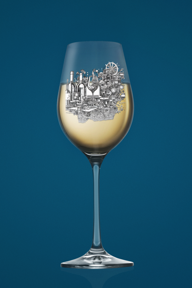 Wine Glass Engraved