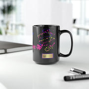 Savor The Sip Black Mug, 15oz