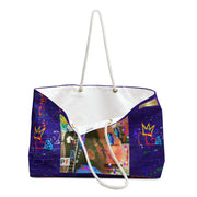 Graffiti Weekender Canvas Tote