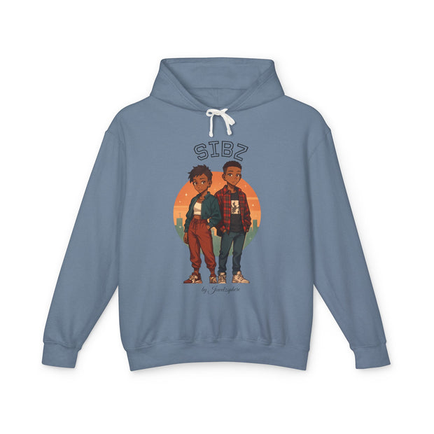 Hooded Sweatshirt SIBZ - Siblings Power Teen Baddies by Jewelsphere