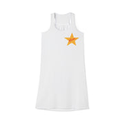 Screen Time Sheriff - Racerback Dress  - White