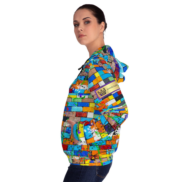 Graffiti Dance Women’s Full-Zip Light Weight Fashion Jacket