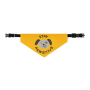 Stay Pawsitive Pet Bandana Collar