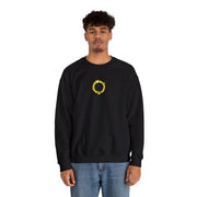 Sunflower 'Maximum Content' Crewneck Sweatshirt — Cozy Embroidered Chest Stitching