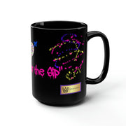 Savor The Sip Black Mug, 15oz