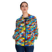 Graffiti Dance Women’s Full-Zip Light Weight Fashion Jacket