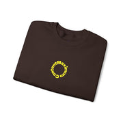 Sunflower 'Maximum Content' Crewneck Sweatshirt — Cozy Embroidered Chest Stitching