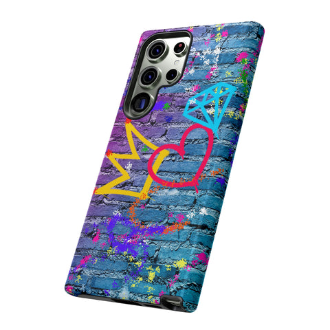 SELFIESAUCE Cell Graffiti Phone Tough Cases