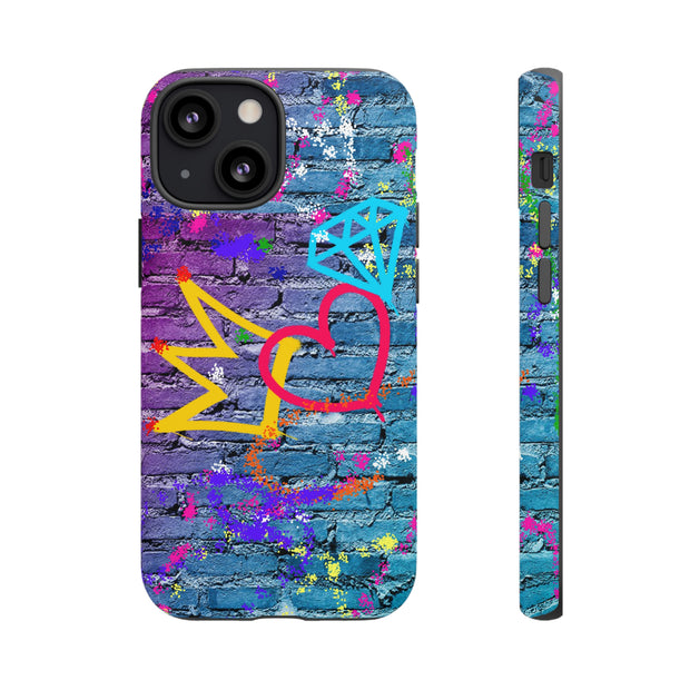 SELFIESAUCE Cell Graffiti Phone Tough Cases