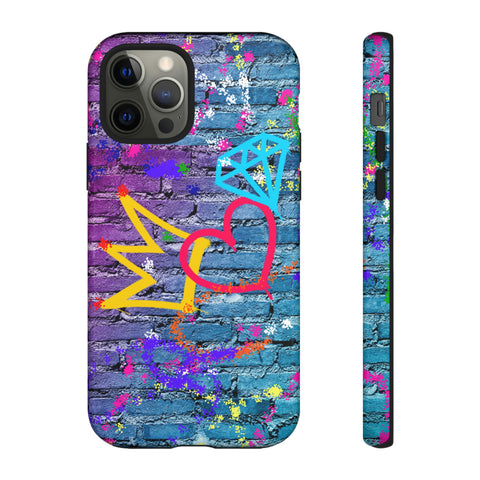 SELFIESAUCE Cell Graffiti Phone Tough Cases