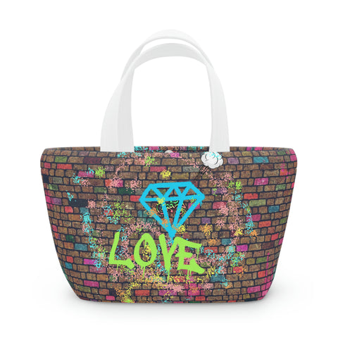 Graffiti Love Lunch Tote II