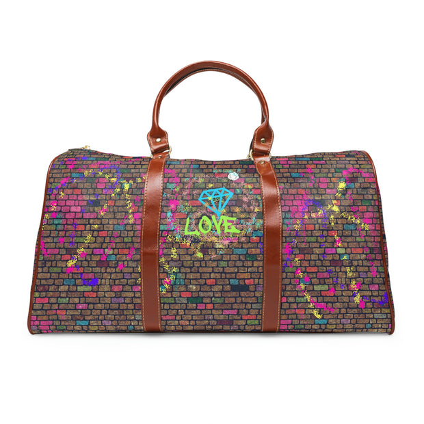 Brickette GraffitiSauce Weekender Travel Tote