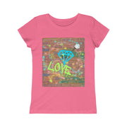 Graffiti Love  Girls Princess Tee - Graffiti Sportswear and Streetwear Fashions  - Jewelzshpere