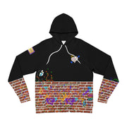 Graffiti Brick Split Graffiti Fashion Hoodie