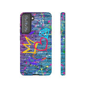 SELFIESAUCE Cell Graffiti Phone Tough Cases