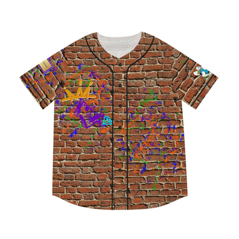 Men's Graffiti  Baseball Jersey