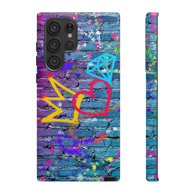 SELFIESAUCE Cell Graffiti Phone Tough Cases