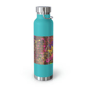 QueenSauce Graffiti Copper Vacuum Insulated Bottle, 22oz