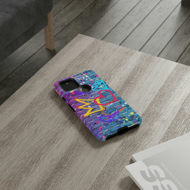 SELFIESAUCE Cell Graffiti Phone Tough Cases