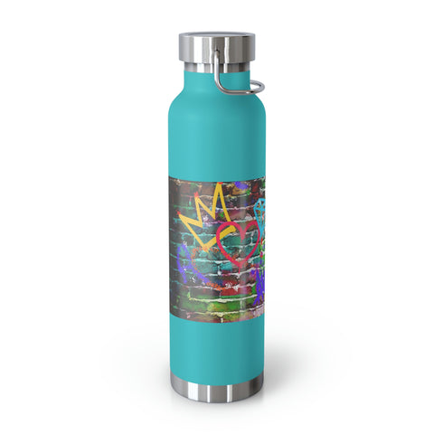 KingSauce Graffiti Vacuum Insulated Bottle, 22oz