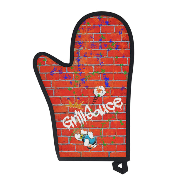 Graffiti GrillSauce Oven Glove