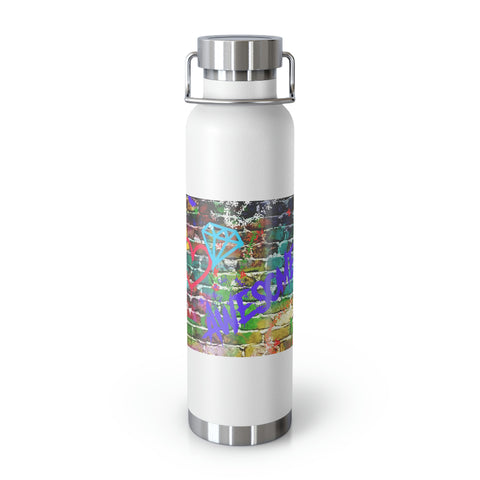 KingSauce Graffiti Vacuum Insulated Bottle, 22oz