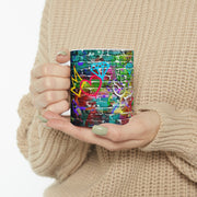 Graffiti Ceramic Mug 11oz