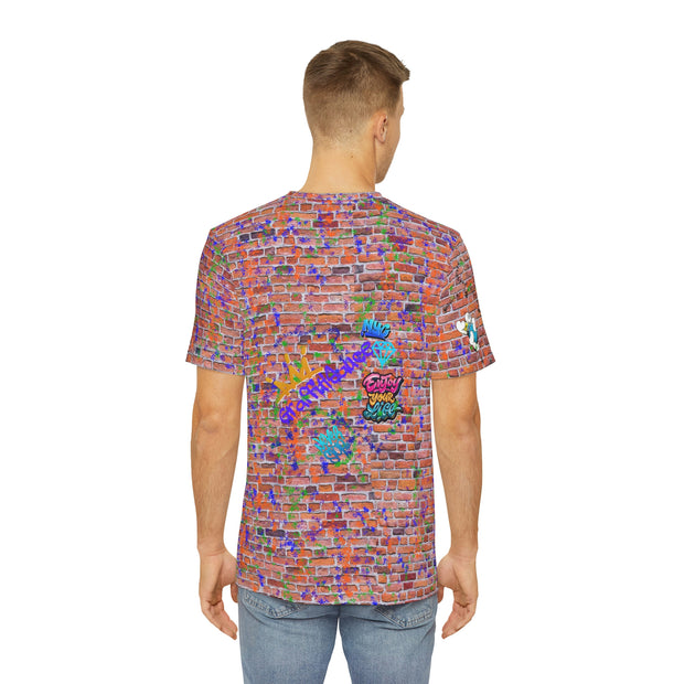 Graffiti Men's Poly-Tee