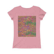 Graffiti Love  Girls Princess Tee - Graffiti Sportswear and Streetwear Fashions  - Jewelzshpere