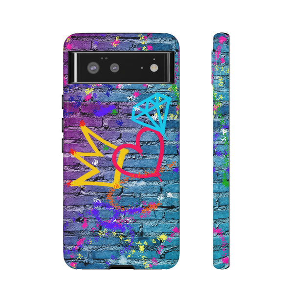 SELFIESAUCE Cell Graffiti Phone Tough Cases