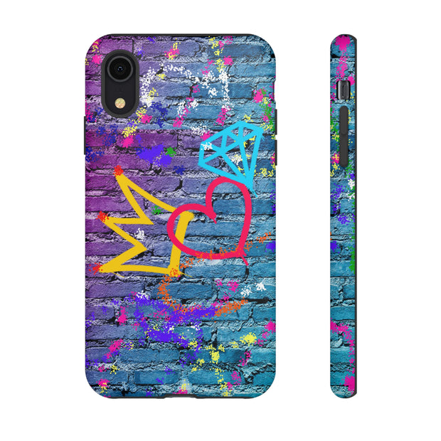 SELFIESAUCE Cell Graffiti Phone Tough Cases