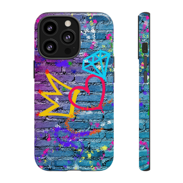 SELFIESAUCE Cell Graffiti Phone Tough Cases