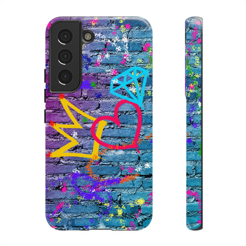 SELFIESAUCE Cell Graffiti Phone Tough Cases