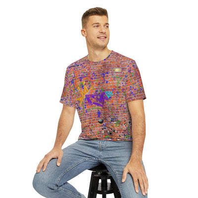 Graffiti Men's Poly-Tee