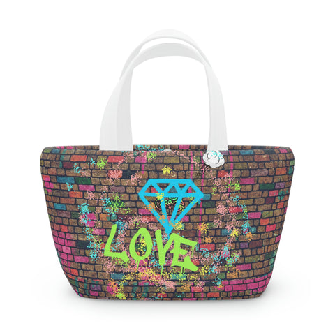 Graffiti Love Lunch Tote II