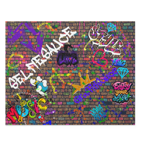 Graffiti Sauce Puzzle Fun (500-Piece)